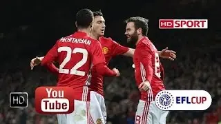 Manchester United vs Hull City 2-0 All Goals HD ~ League Cup 10/1/2017