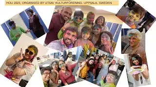 Holi 2023, at Uppsala, Sweden (with English subtitle)