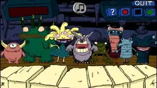 Aaahh!!! Real Monsters: Monster Music Decomposer (Shockwave Game) Gameplay