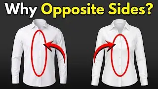 Why Do Men's And Women's Shirts Have Buttons on Opposite Sides?