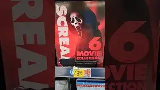 Scream 6 Walmart Blu Ray and DVD selections