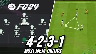 MOST META TACTICS POST PATCH! Best 4231 Custom Tactics EA FC 24