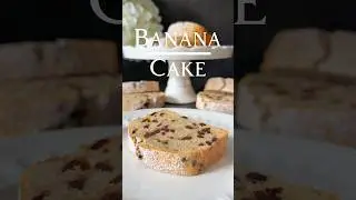 Banana Cake Recipe 🤍