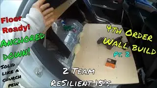 Malibu 4th Order Bandpass Wall Build Pt 2
