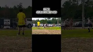 21. BAYS Girls U10 Soccer Game # 1 Coach Matt #soccergames