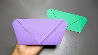How to make a origami envelope step by step |easy origami envelope | BTB Paper