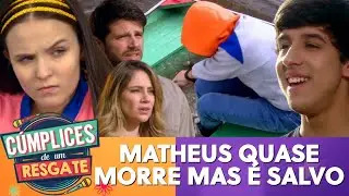 Matheus quase morre por brincadeira de Omar | Cúmplices De Um Resgate
