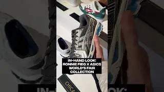 An in-hand look at the Ronnie Fieg x Asics World's Fair Collection #complexnews