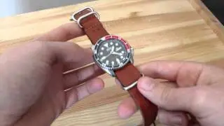 Leather Nato Strap Review & Installation