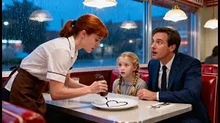 The billionaire's daughter absolutely refused to say anything &mdash; until the waitress drew a heart ...
