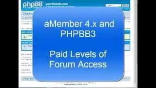 Integrating PHPBB3 and aMember 4.x
