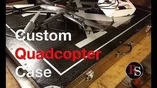 How To Make A Custom Drone Case / Box And Launch Pad - DIY