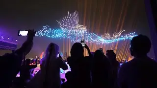 Majestic 2,000 Drone Light Show in Qatar for the World Arabian Horse Championship