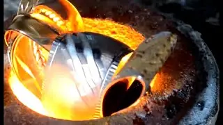 Все о выдувании стекла Производство золота. ЗАЛИПАТЕЛЬНОЕ ВИДЕО