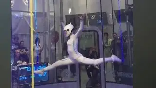 Amazing body control..