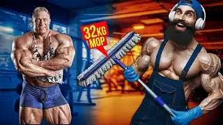 BODYBUILDER VS CLEANER 💪🔥 Anatoly GYM PRANK #14