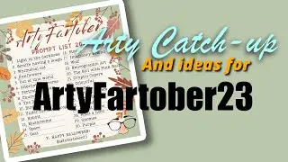 Sketching for ArtyFartober23 || Projects in the pipeline