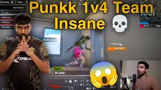 Punkk 1v4 Team Insane 💀#godlike #punk