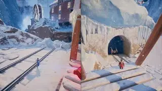 It Takes Two- Snow Globe - Warming Up- Winter Village - Gameplay Walkthrough
