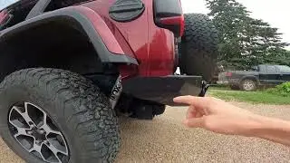@MetalCloak Narrow Width Rear Bumper on a 2021 JLURD