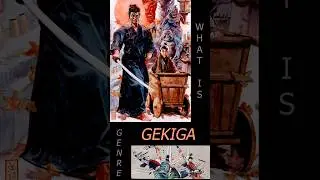 Gekiga genre manga for adults🤓#manga #shorts #youtubeshorts