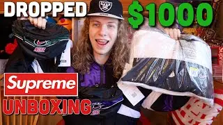 Unboxing $1000+ of Supreme S/S '19 HEAT!