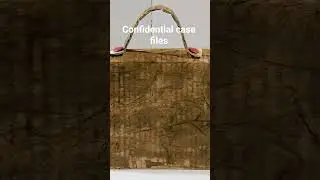 working on confidential case files #affiliate #brittcreatestuff #junkjournal
