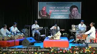 THUM MUJHE YUM | LATAJI SONG | SARITHA RAHMAN LIVE