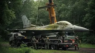 Lost F-16 Fighter Jet Found After 50 Years | Museum-Grade Restoration Proces