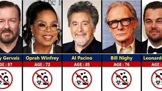 Celebrities Over 50 Who Have Never Been Married