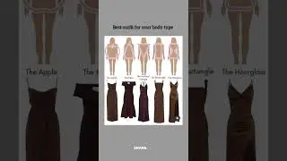 Best dress for your body type❤️✨ #shorts