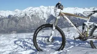 Downhill Snow Biking - Bike vs Skis