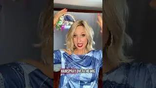 My Best Tip for making a New Synthetic wig Less Shiny and More Realistic! Wig tips and tricks! #wigs