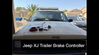 Jeep Cherokee XJ Trailer Brake Controller Install - Easy DIY