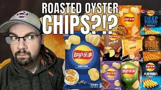 9 CRAZY ASIAN LAYS CHIP FLAVORS - TASTE TEST - E124