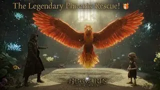 Спасение легендарного Феникса! 🦅✨ | Наследие Хогвартса | Потрясающий тур по вивариуму