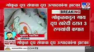निवडणुका संपताच Gokul Milk संघाचा दूध उत्पादकांना झटका | Vidhan Sabha Election Result