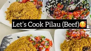 Cook With Us || Beef Pilau|| Home Cooking 