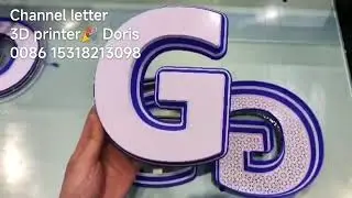 3D channel letter printer