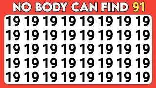 TEST YOUR OBSERVATION SKILLS 👀 | FIND THE ODD NUMBER AND LETTER QUIZ