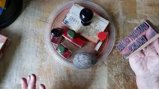 Part 1: My experiment attempting to recondition vintage rubber stamps