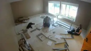IKEA Galant Assembly - Time Lapse