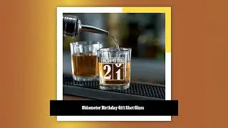 Oldometer Birthday Gift Shot Glass