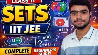 #3- Sets-Representation of a set (Set builder form)-Class11 IIT JEE Mains and Advanced Mathematics