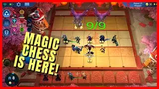 MAGIC CHESS IS HERE! 😍 MY FIRST GAME | MLBB AUTO CHESS 2020
