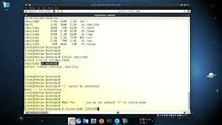 RHEL 18 ( Filesystem Check Repair e2fsck sblk pipe less more )