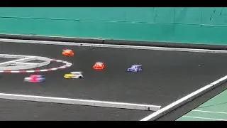 Eastbourne Electric Car Club. Mini Masters Season 2. Brushless Mini's B Final Heat 3. 11 Oct 2025