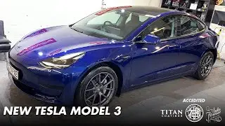 NEW CAR DETAIL TESLA MODEL 3 WITH PYRAMID CAR CARE CERAMIC COATING PRO