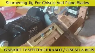 GABARIT D'AFFUTAGE ciseaux a bois