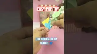 EASY ORIGAMI - POP TOY - FUN TOYS